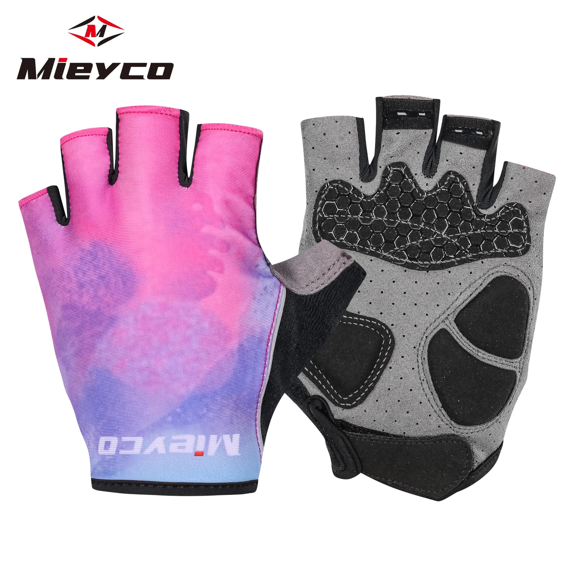 Mieyco Fingerless Cycling Gloves Men Women MTB Bike Riding Gloves Breathable Sports Gloves Gym Motorcycle Outdoor
