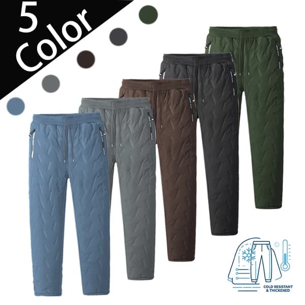 Men's Winter Sherpa Fleece Lined Casual Pants Thick Warm Trousers with Boots American Style Outdoor Hiking Snow Pants 7 Colors