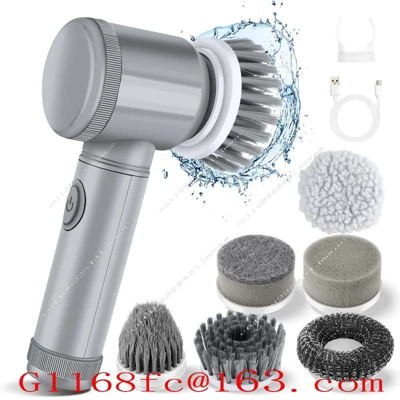 Electric Cleaning Brush Kitchen Bathroom Multi-function Cleaner Electric Shoe Shine