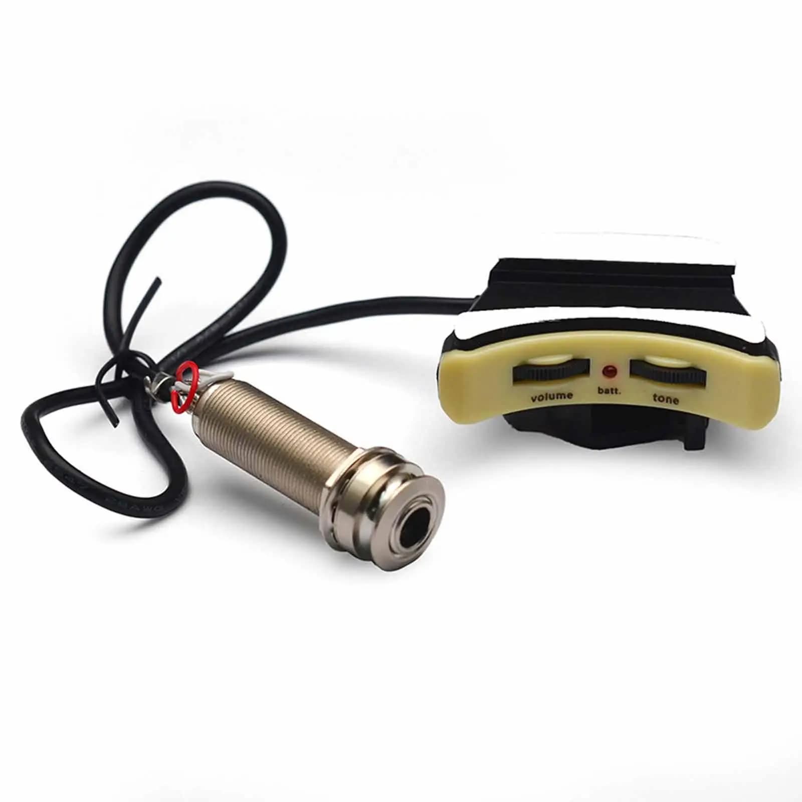 Pickup Piezoelettrico per Ukulele Facile da Installare, Accessori per Strumenti Musicali, Pickup Attivo Sostitutivo per Chitarra, Pickup per Soundhole per Studio