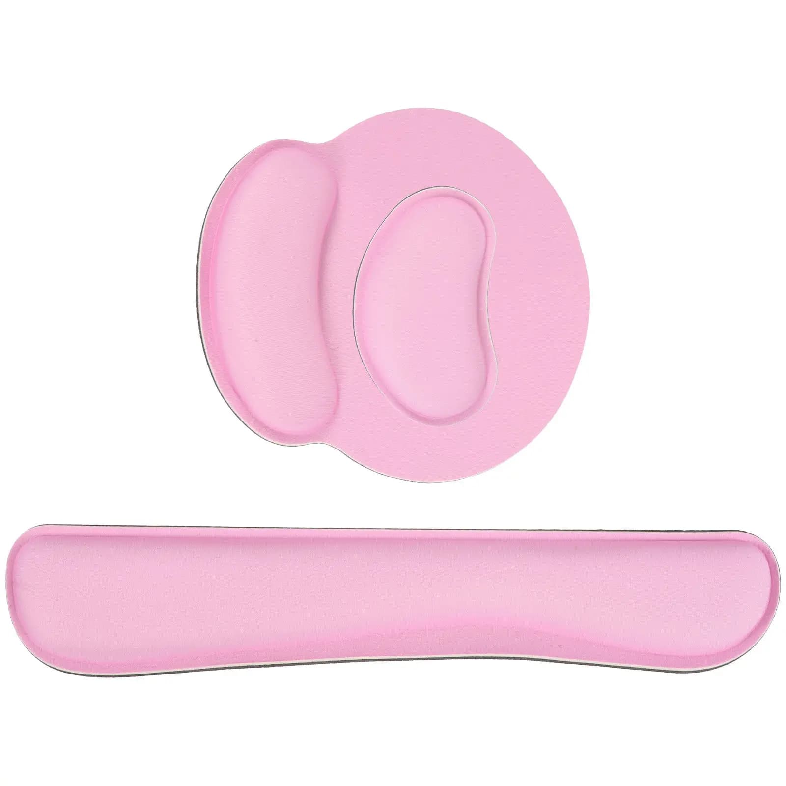 Set di Supporti Ergonomici in Memory Foam per Tastiera e Mouse, Design Ergonomico per Computer e Laptop, Comodi per Lavoro e Studio in Ufficio