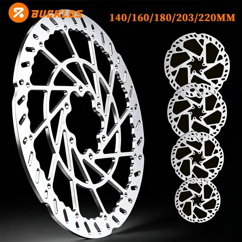 Bicycle Brake Rotor 140/160/180/203MM Mountain Road Hydraulic Brake Rotors 220mm Electric Vechile Dirt E-Bike Disc Brakes Rotor
