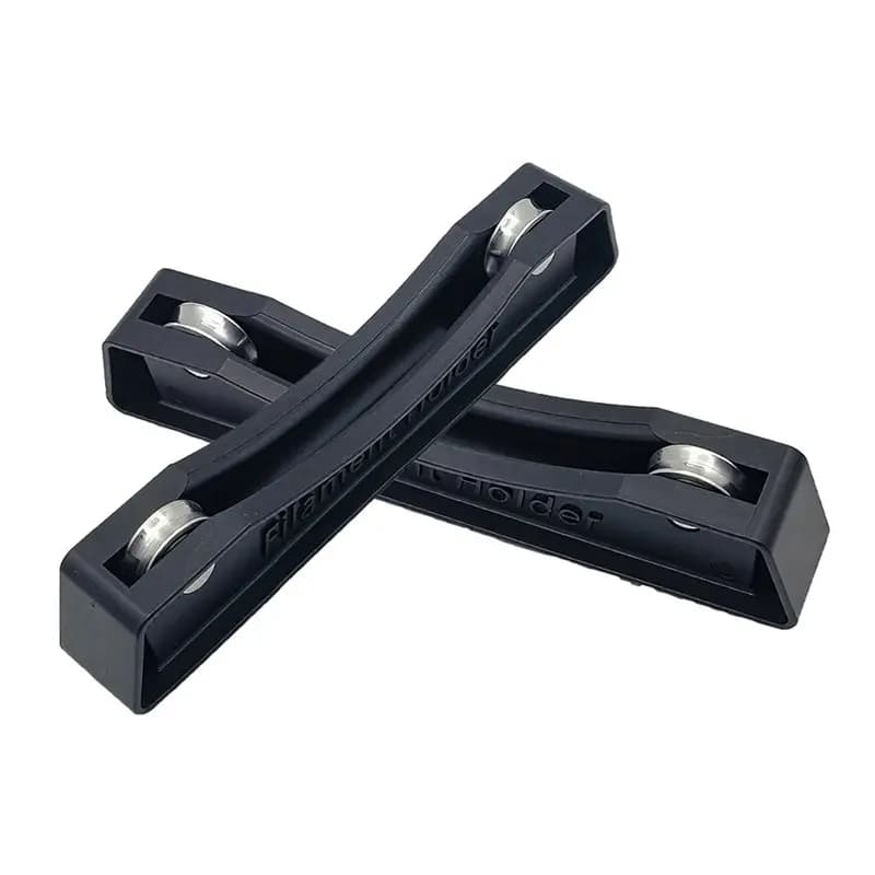 Supporto per bobina di filamento per stampante 3D AED7, 2 pezzi, design con cuscinetti in metallo, per tutti i tipi di filamenti, adatto per PLA/ABS/T