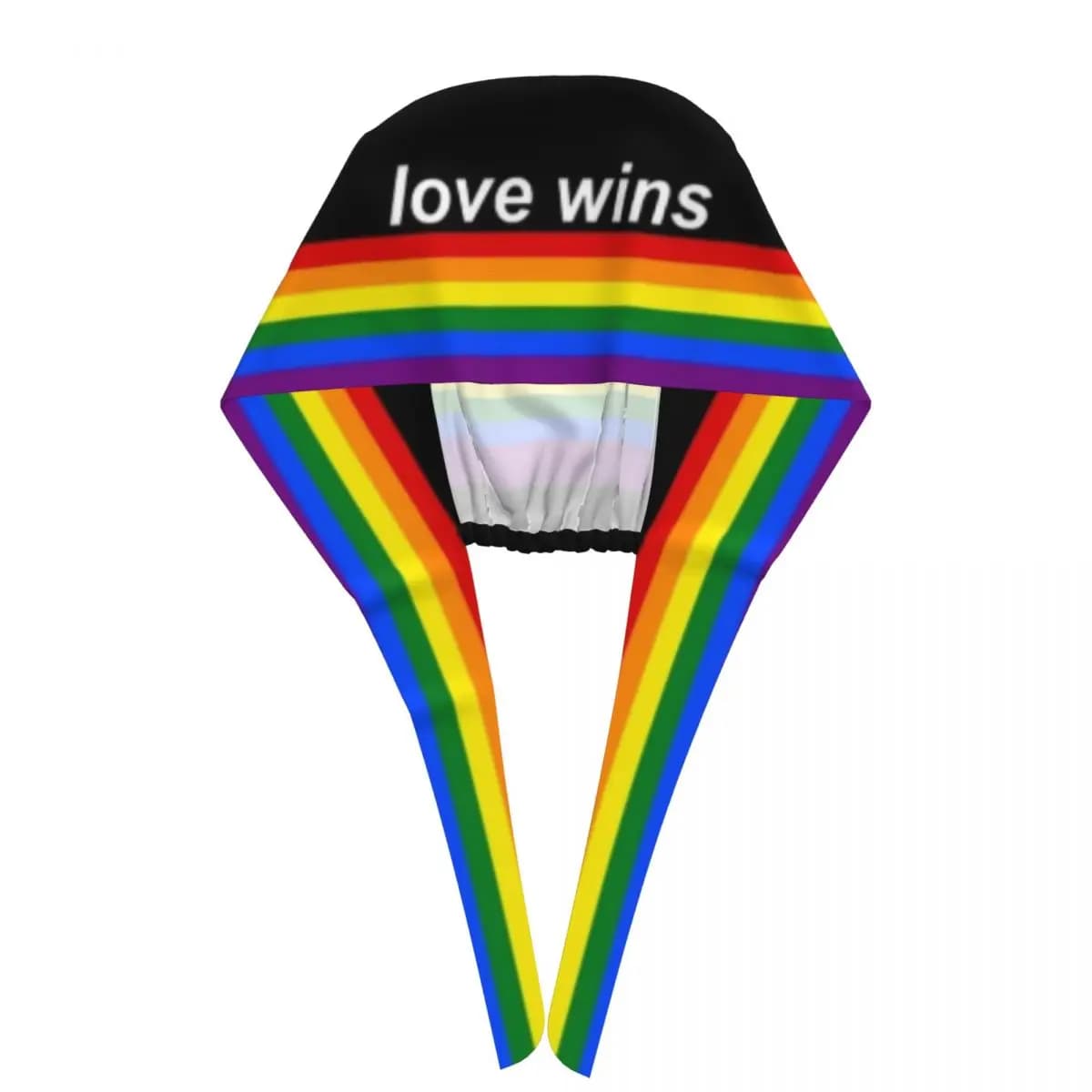 Custom Love Wins Pride Stripe Medical Staff Scrubs Hat Unisex GLBT LGBT Gay Lesbian Pride Flag For Chef Hat Scrub Caps