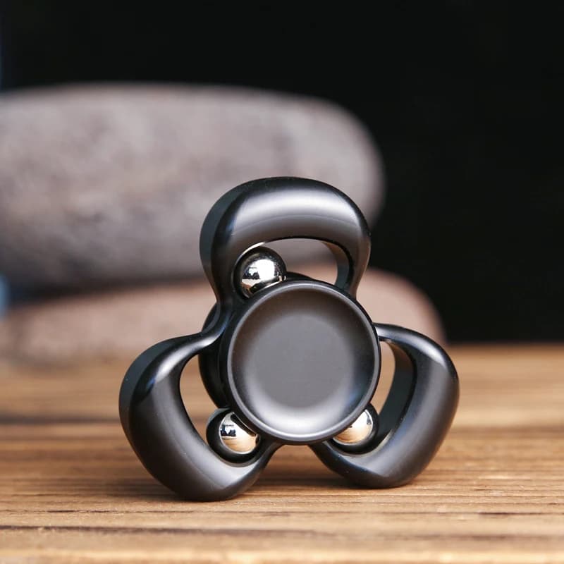 Giocattolo spinner in acciaio inossidabile Horizon EDC Fidget Spinner in acciaio inossidabile - Spinner a mano giroscopico per alleviare l'ansia e lo stress per scrivania da ufficio