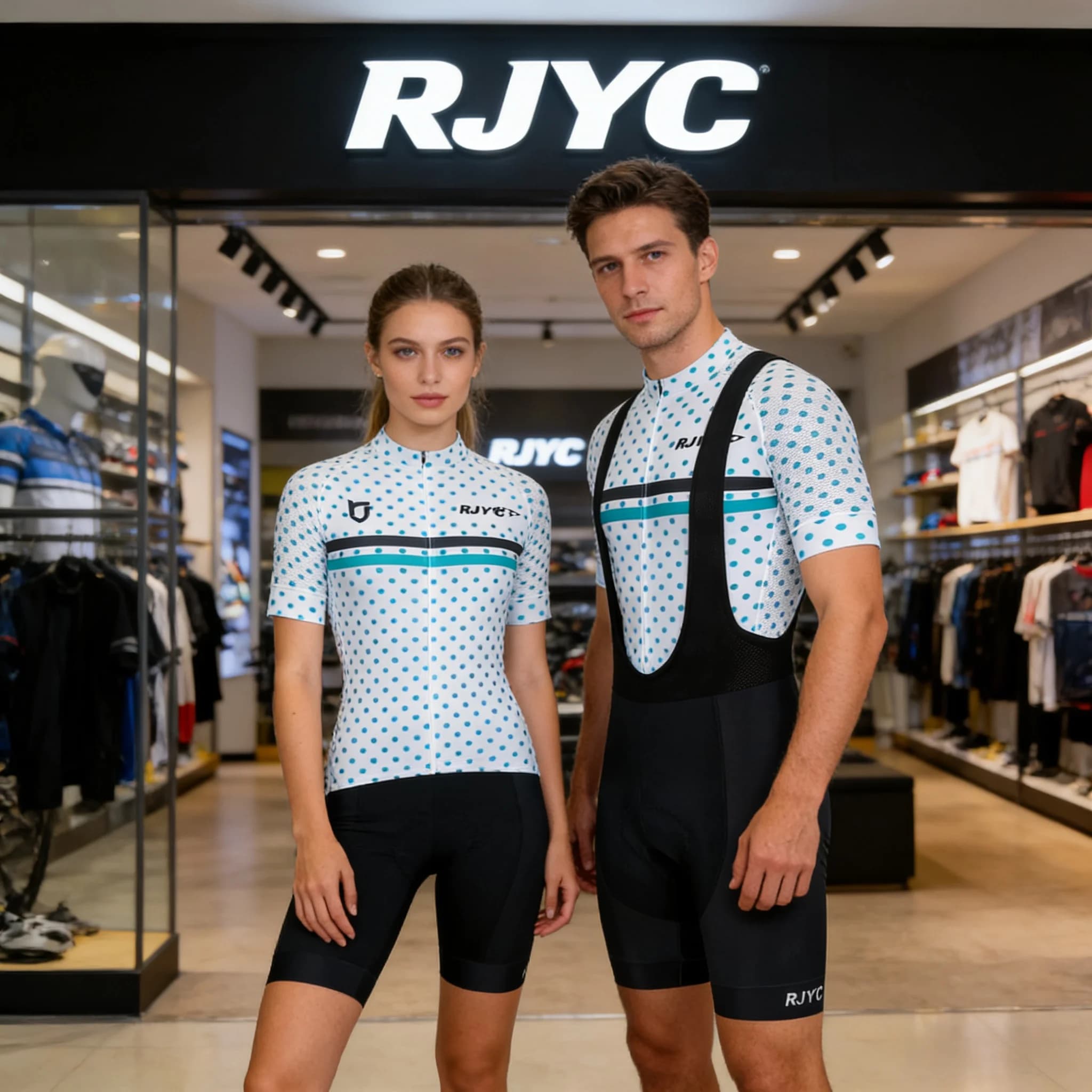 RJYC Roadside cycling shorts Antiurto 5D Gel Pad Shorts with reflective bike straps MTB Lycra Cycling pants