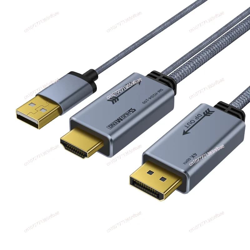 Cavo da HDMI a DP Convertitore video 4K60Hz Connessione computer Monitor Displayport CS5801