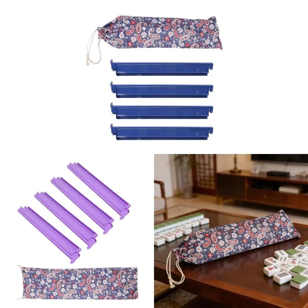 Rack per Mahjong M5TC con spingitore liscio e custodia sostitutiva per giochi da tavolo