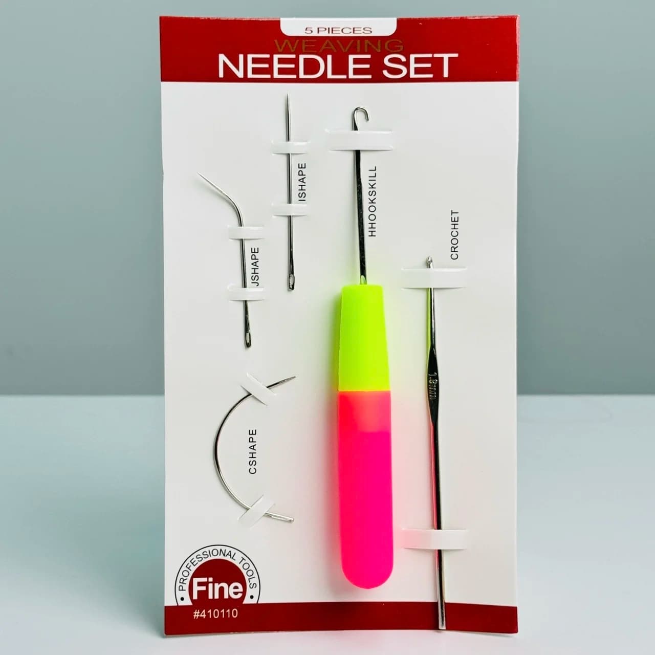DIY 5-Piece Crochet Hook Kit for Wigs Handmade Dreadlock Hair Extension Set Wig Making Tools