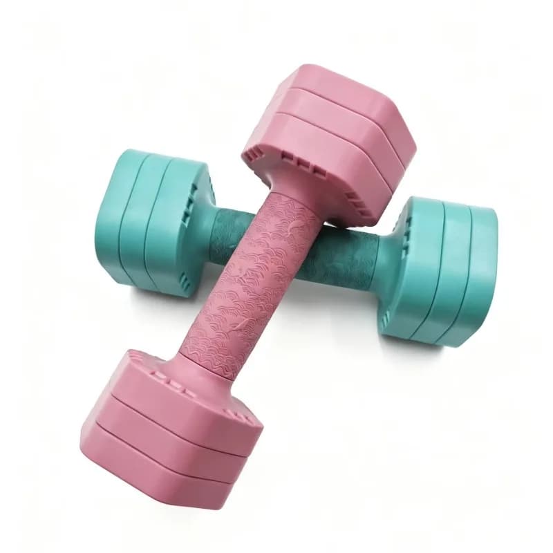 Manubri Regolabili per Allenamento con Rivestimento in Silicone, Anima Interna in Metallo, Costruzione Robusta per Fitness Domestico e Allenamento con Pesi - La Scelta Migliore