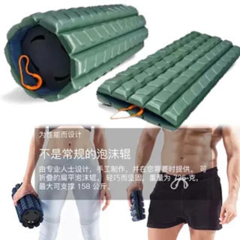 Foldable Travel Foam Roller – Compact Muscle Recovery Massage Tool​