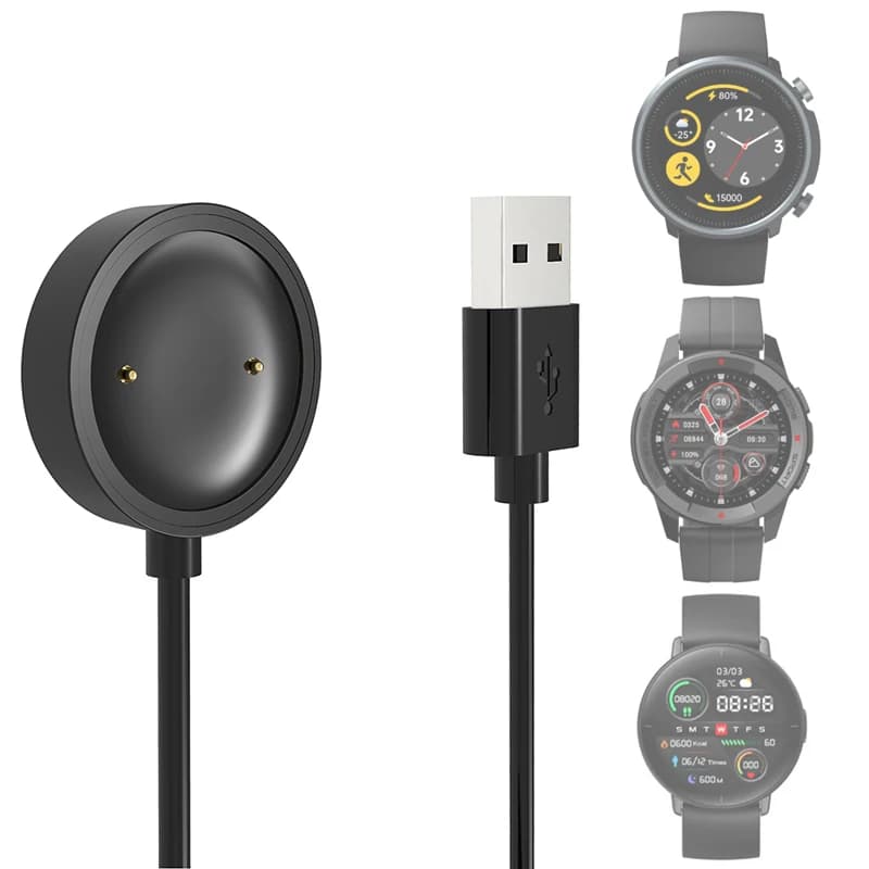 Smartwatch Dock Charger Adapter cavo di ricarica USB per Xiaomi Mibro A1/X1/Lite Mibro Color Sport Smart Watch Charge Accessories