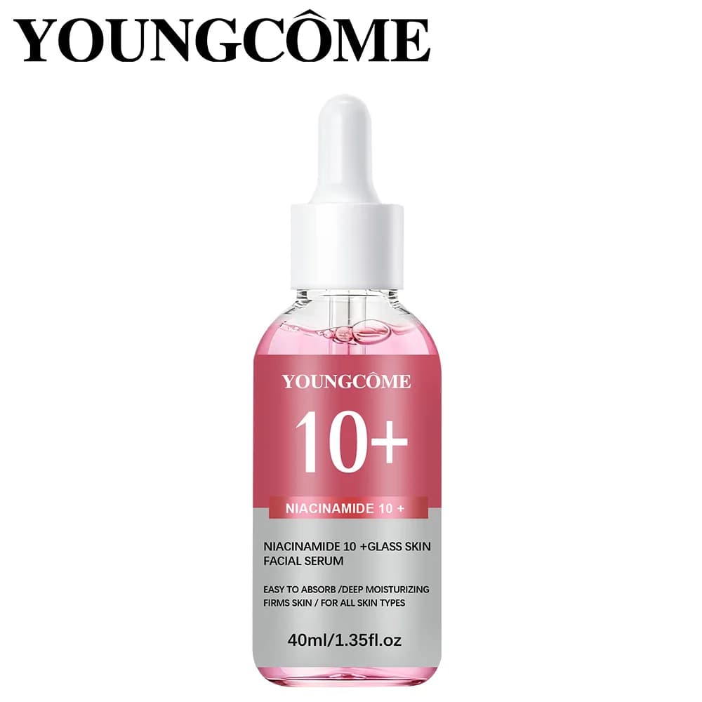 Siero di niacinamide Correttore delle macchie scure Idratante Schiarente Pulizia dei pori Dissolvenza Linee sottili Trucco Cura della pelle
