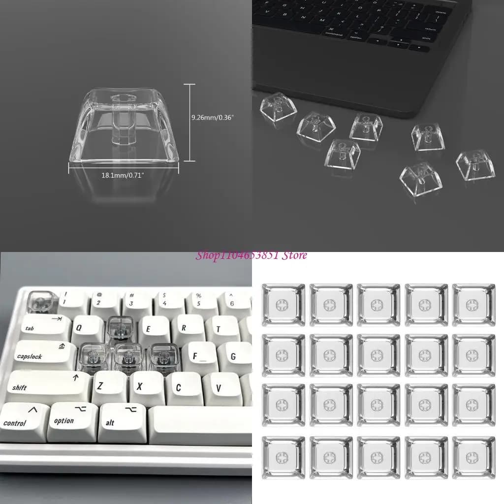Set copritasti vuoti per PC per interruttori MX Tastiere da gioco Regalo fai da te per amanti del gioco