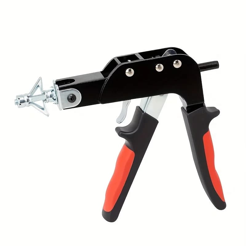 Strumento per cucitrice manuale ad espansione per cartongesso manuale in acciaio resistente per pistola di fissaggio per ancoraggio a parete cava senza batteria