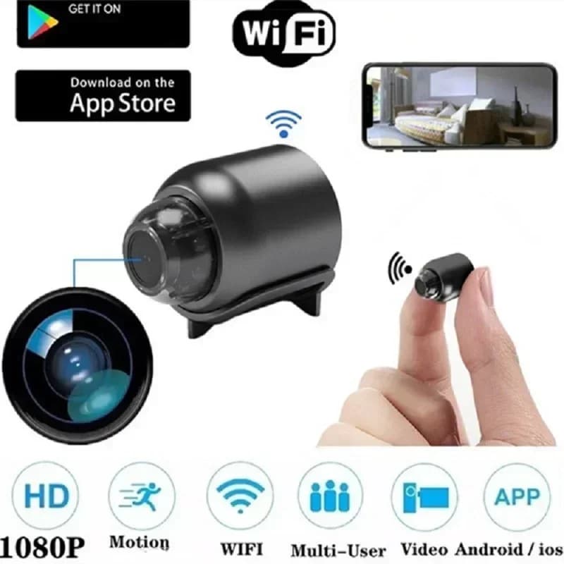 Mini WiFi 1080P HD Telecamera di sicurezza interna Sorveglianza di sicurezza Baby Monitor Visione notturna Videocamera IP Cam Registratore audio video