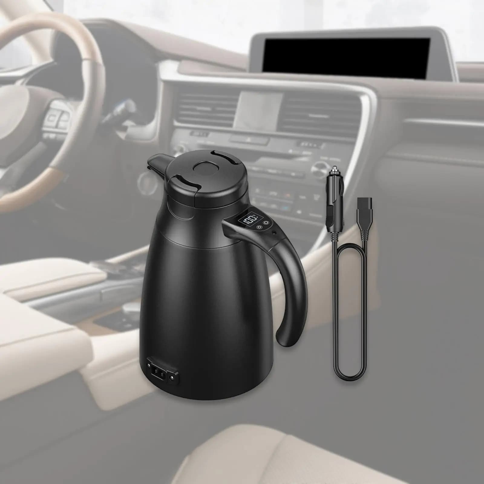 Car Kettle Water heater Multipurpose cigarette lighter Water heater Electric kettle 12 V 24 V