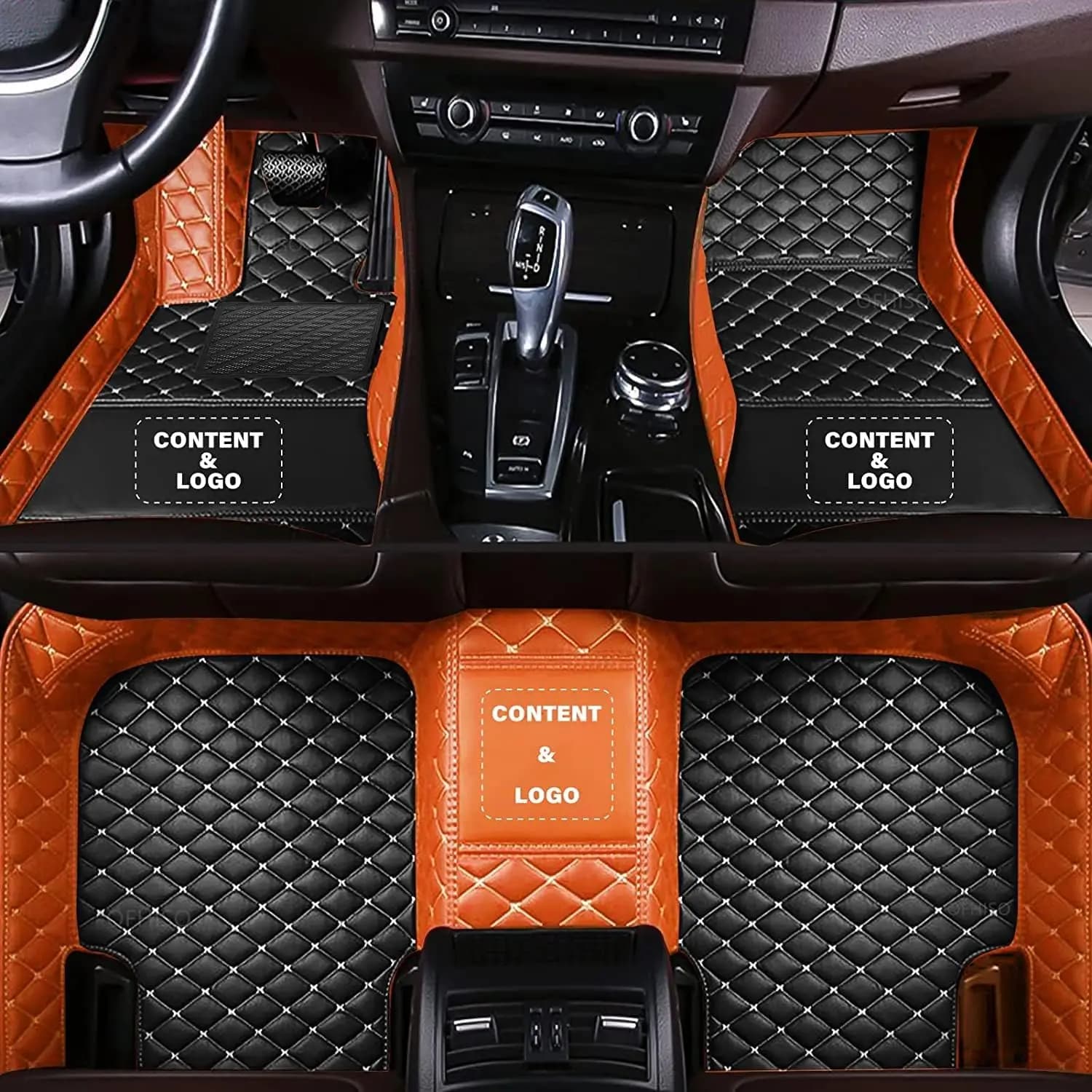 Tappetini personalizzati per auto Skoda Kodiaq, tappetini per auto, accessori per rivestimento tappeti auto