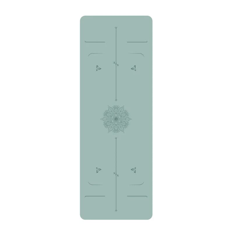 Tappetino Yoga Lezyan in Gomma Naturale, Antiscivolo, Spesso, Professionale per Sport, Fitness, Allenamento, Esercizio, Palestra, Ginnastica