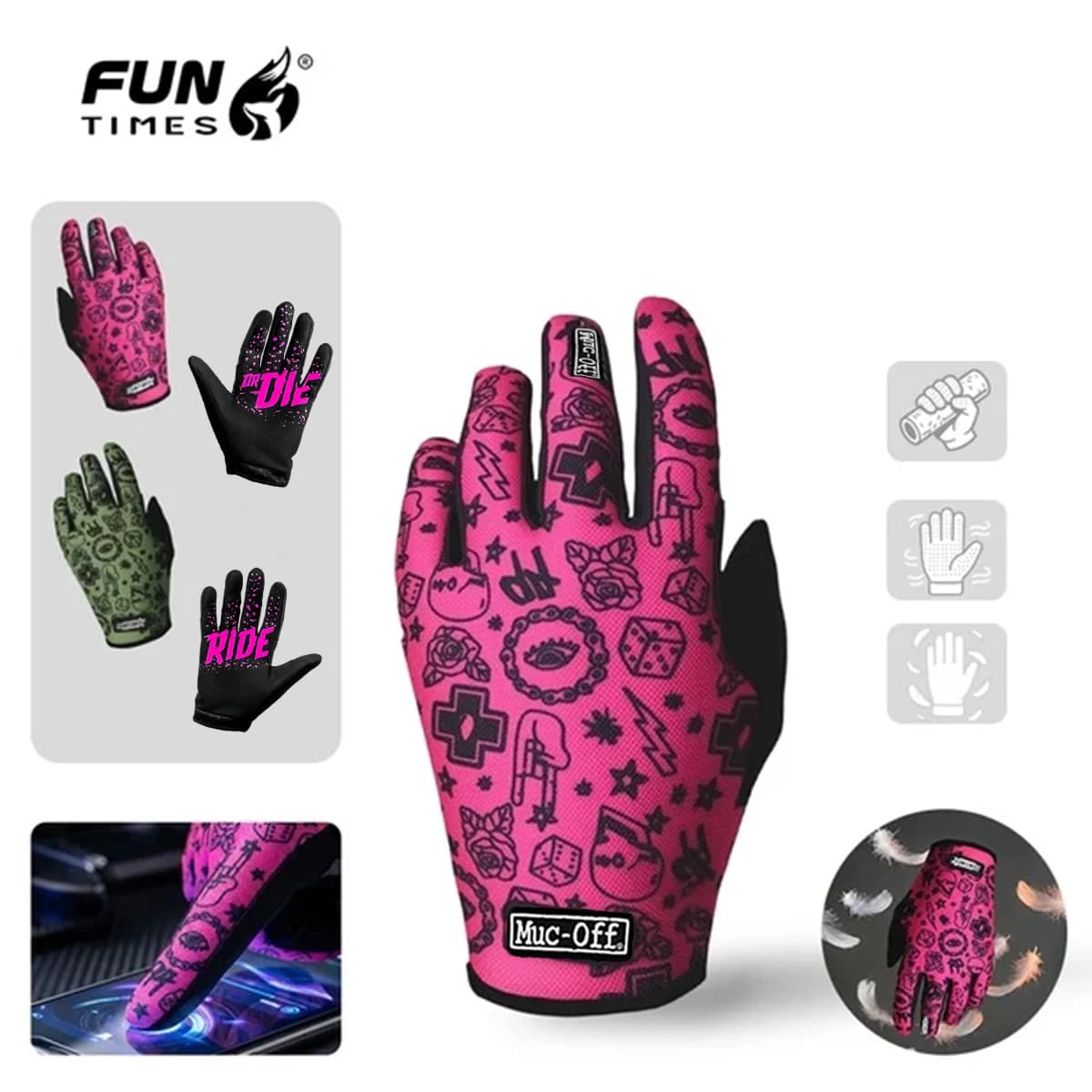 New Spring And Autumn Outdoor Sports Cycling Gloves Comfortable and Versatile Universal Gloves
