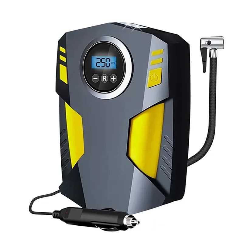 Gonfiatore digitale per pneumatici DC 12 Volt pompa portatile per compressore d'aria per Auto 150 PSI compressore d'aria per Auto per Auto moto biciclette