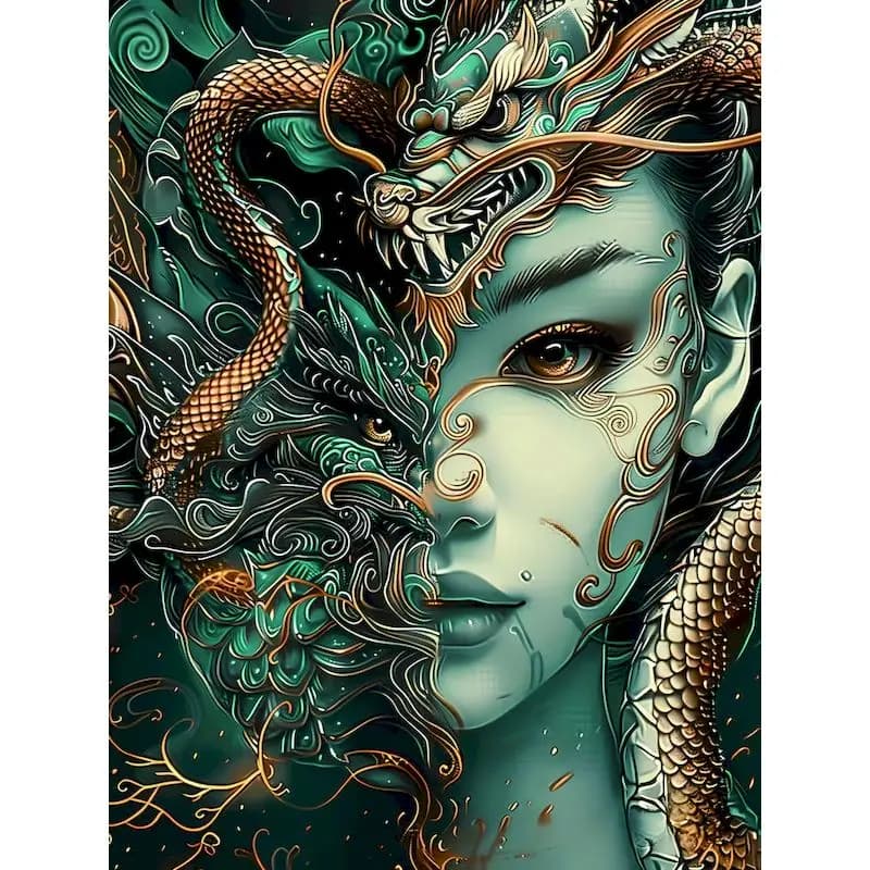 SDOYUNO 5D Diamond Mosaic Sale PORTRAIT Diamond Painting Kit Women Cross Stitch Pictures Of Rhinestones Home Decor