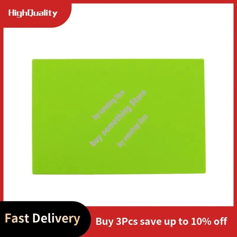 Green color A5 sheet laser rubber for stamp engraving Laser rubber without odor- ABP
