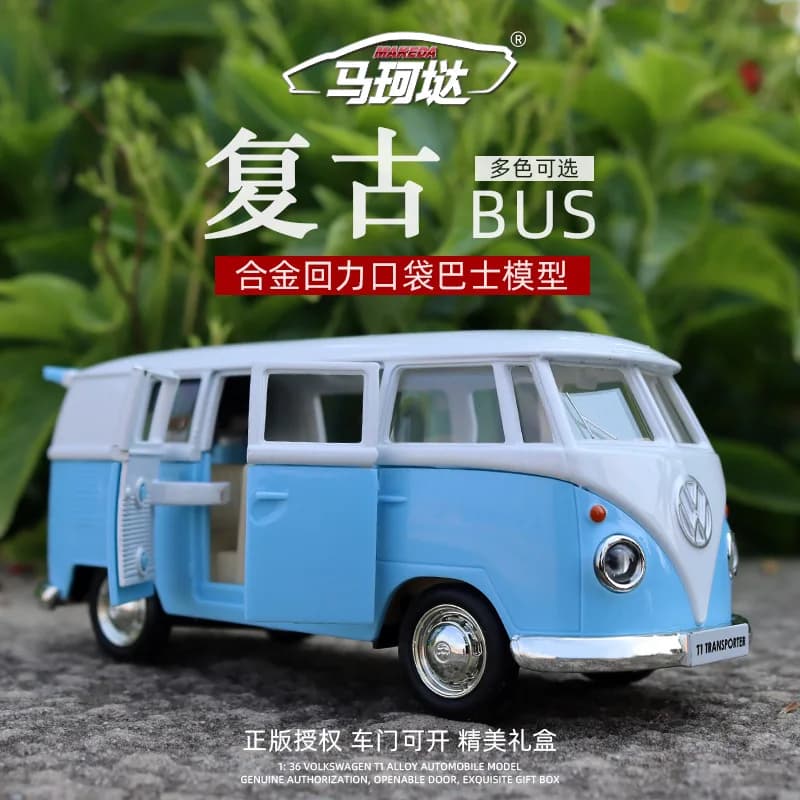Modellini di Autobus in Scala 1:36, Giocattoli in Metallo Pressofuso, Collezione di Veicoli in Scala, Modellini Auto per Bambini B377