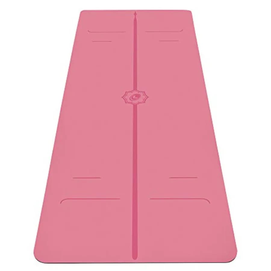 Tappetino Yoga Evolve con Borsa Gratuita Inclusa - Sistema di Allineamento Brevettato, Presa Antiscivolo, Ecologico, Resistente al Sudore
