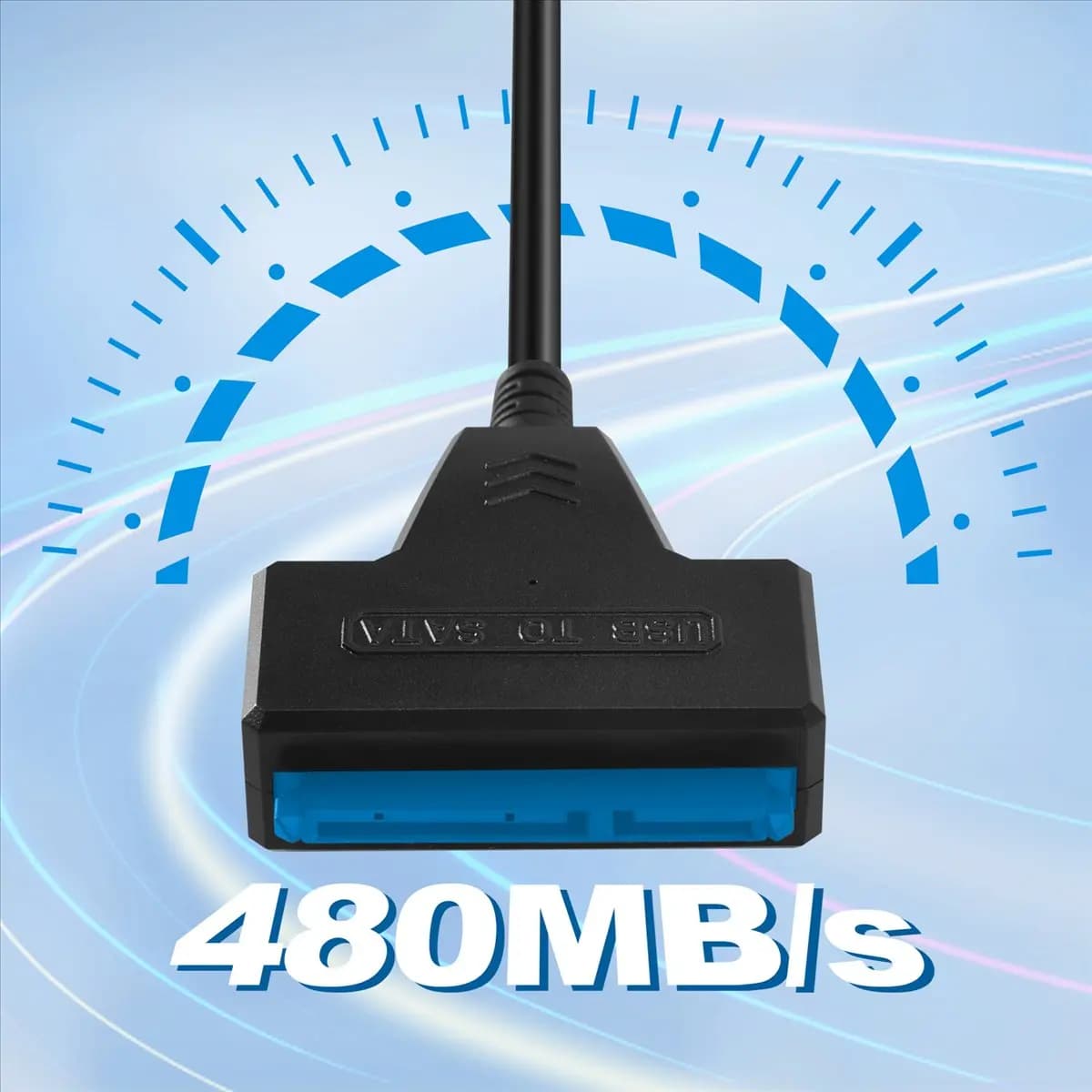 Cavo adattatore USB 2.0 A46U a SATA da 33 cm per SSD/HDD esterno da 2,5 pollici