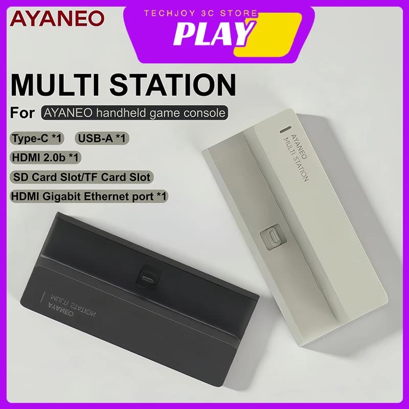 AYANEO Dock mobile con supporto da tavolo multifunzionale personalizzato per regalo per console di gioco mobile Win