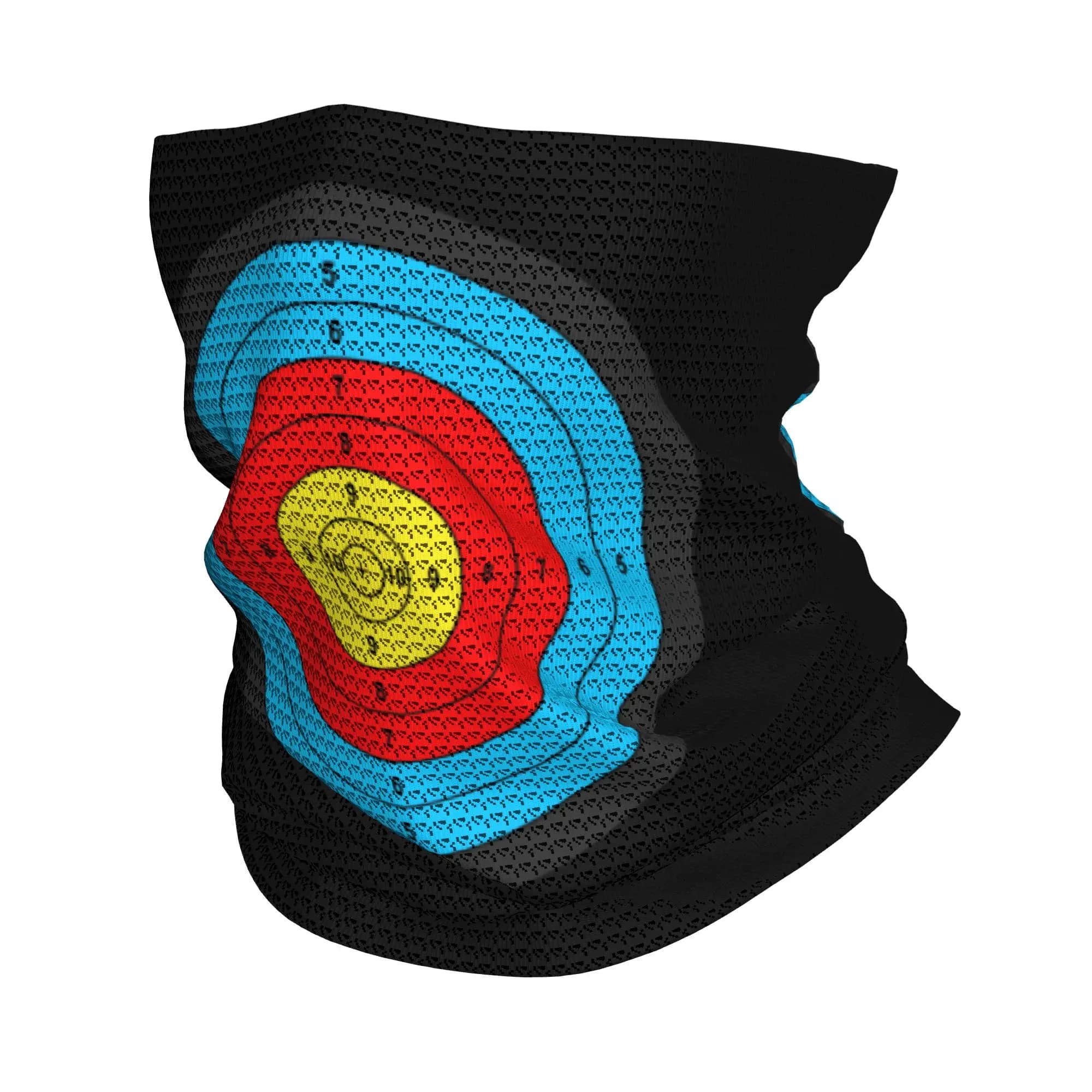 Scaldacollo Bandana Personalizzato per Tiro con l'Arco, Sci, Freccette - Sciarpa Tubolare Invernale Unisex per Uomo e Donna, Copriviso