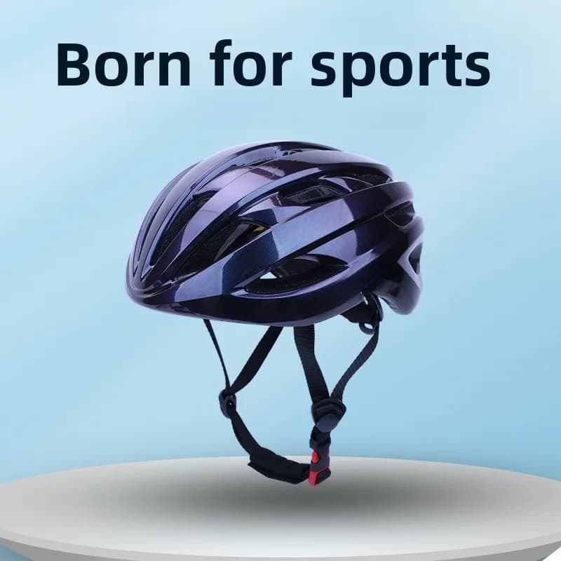 1pc Casco da bicicletta da uomo MTB Sicurezza stradale Casco modellato integralmente Casco da ciclismo regolabile traspirante Attrezzatura per mountain bike