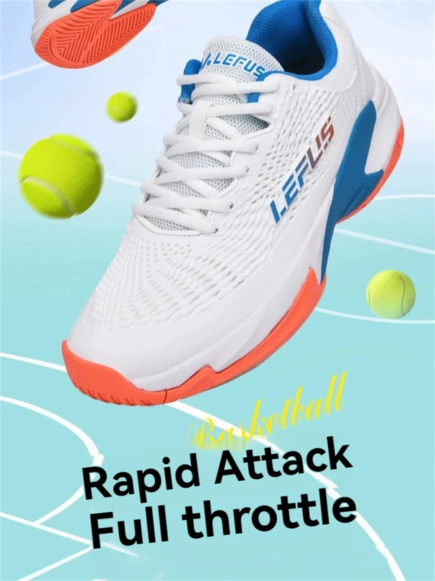 Men's and Women's Pickleball/badminton/tennis Shoes - Professional abrasion-resistant sneakers for rigid fields