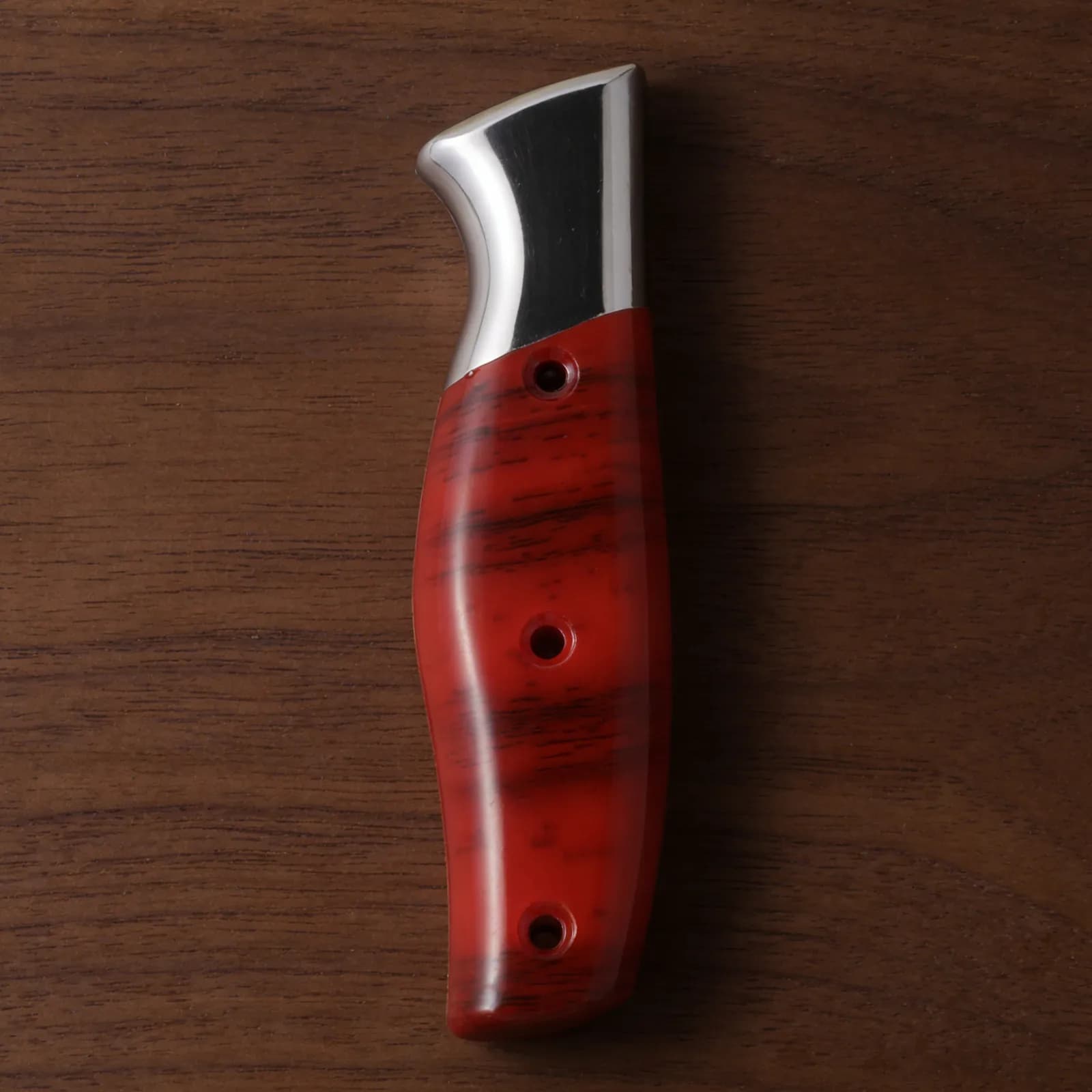 Manico di Ricambio per Coltello da Cucina 4.92x1.30x0.79in, Impugnatura Ergonomica Antiscivolo per Coltelli da Cucina, Parte di Ricambio per Riparazione