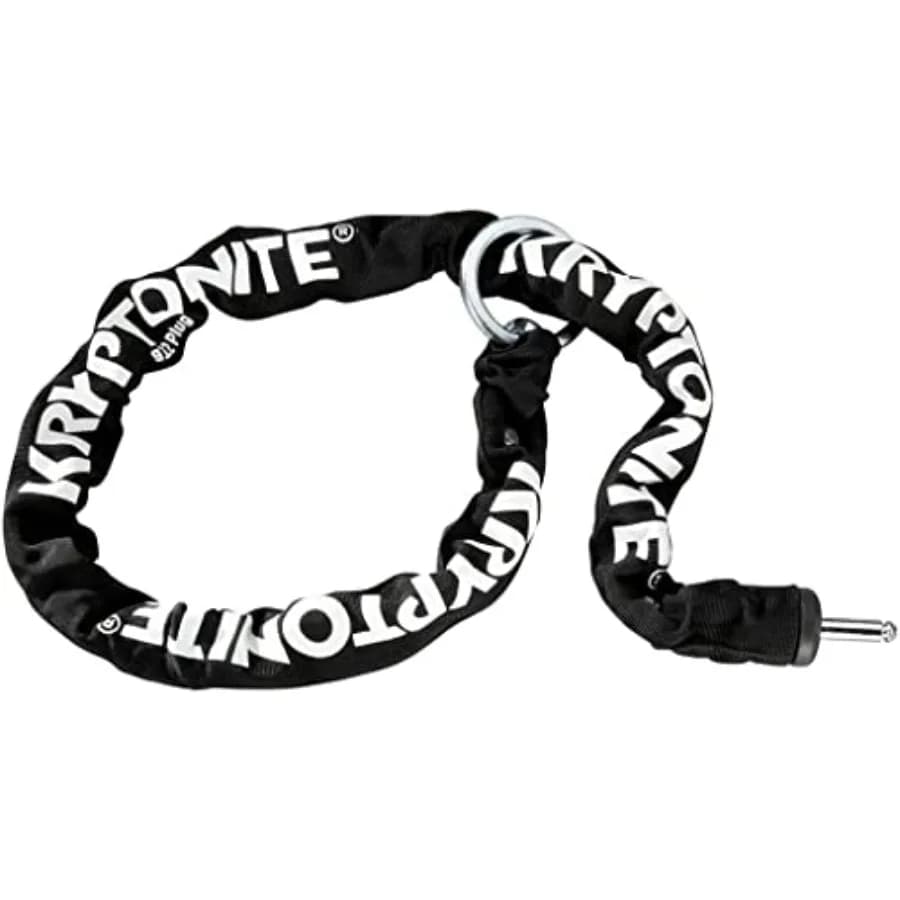 Catena a 912 maglie per Ring Lock: Catena da 9 mm, 120 cm, per blocco telaio e-bike