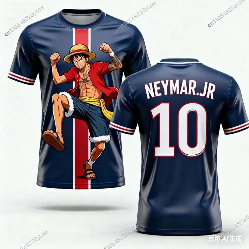 Soccer Jersey 2026 AI Special Edition Neymar, T-shirt Breathable Fast Drying, Outdoor Sports Clothing Men and Women