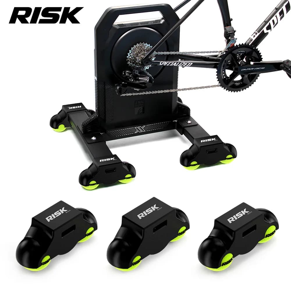 RISK bicycle indoor riding table rocker base bracket shock-absorbing floor mat X2 MAX tennis ball floor mat XX PRO