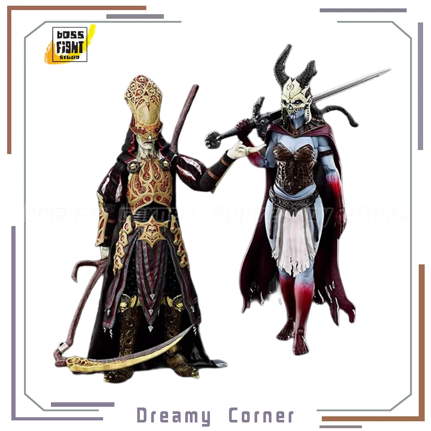 【Disponibile】BFS COURT OF THE DEAD Deathmaster Valkyrie Modello da collezione di action figure in scala 1/12