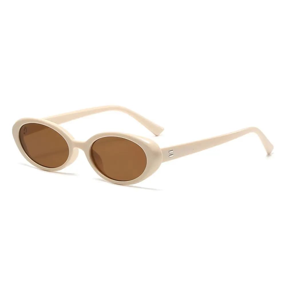 Fashion glasses retro oval sunglasses women European and American trend star hot style sunglasses