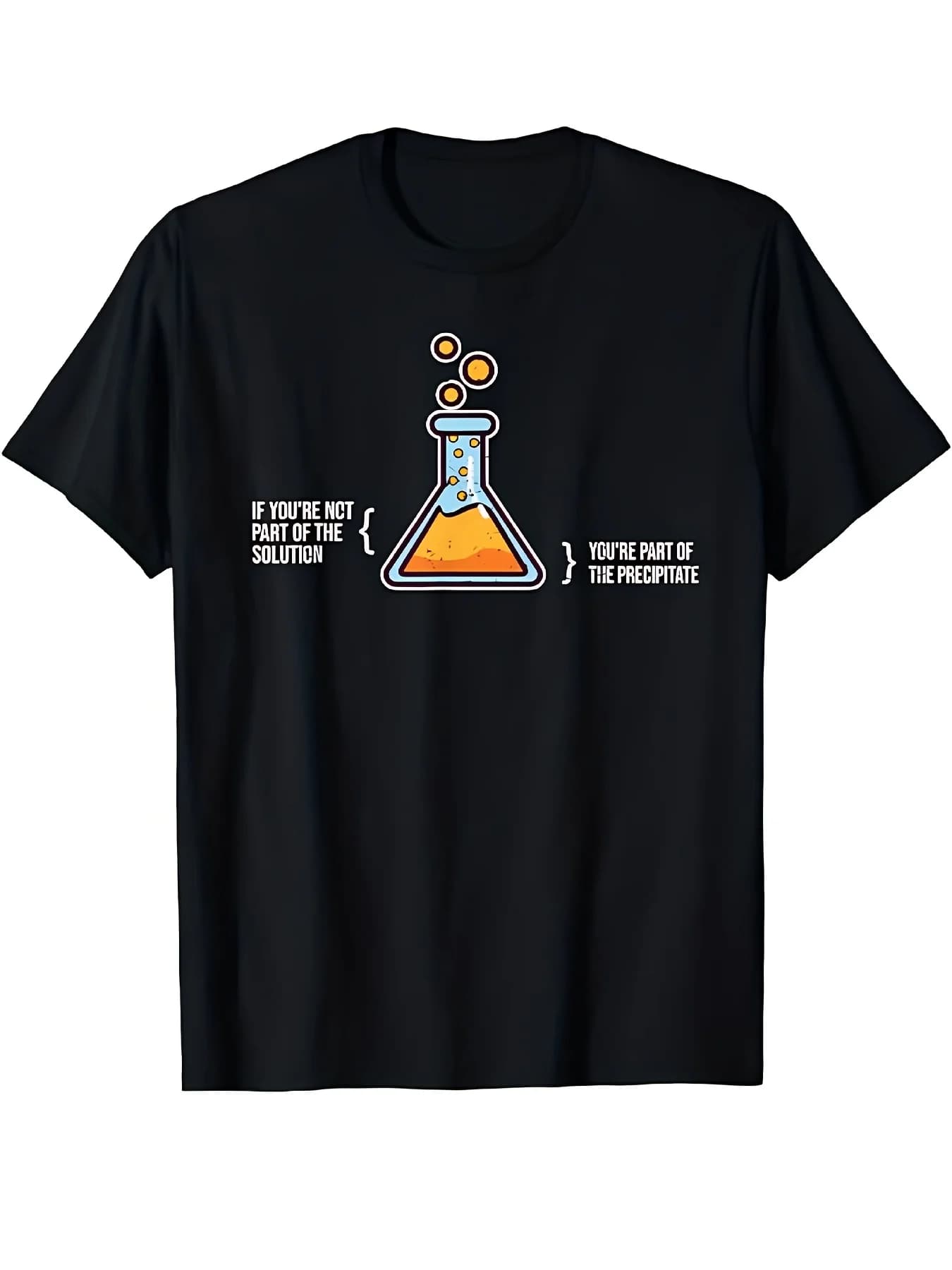 T-shirt da uomo in puro cotone con stampa grafica - Maglietta casual a girocollo a maniche corte con stampa scientifica unica. Traspirante.