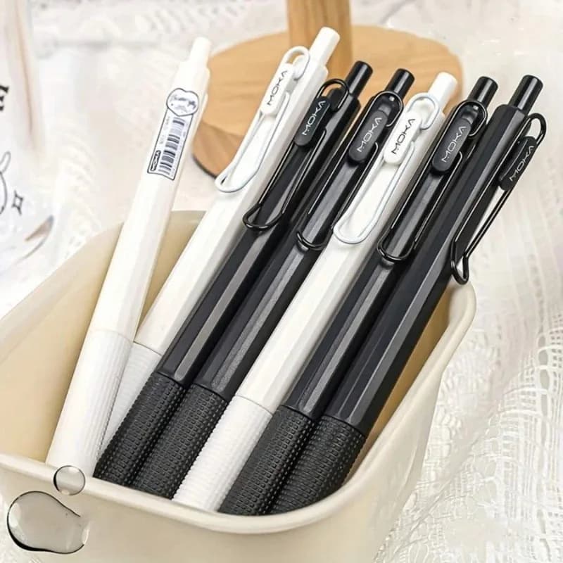 Creative Ball Pen, Signature Pen, Black Pen, School Material, Rapid Drying Pen, Chancellery