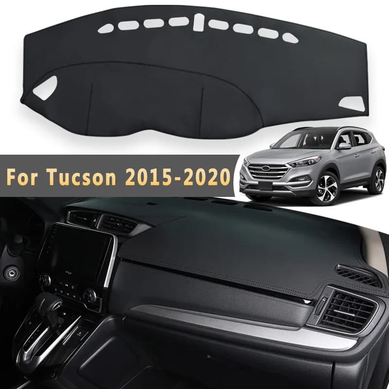 Auto Cruscotto Copertura Per Hyundai Tucson 2020 2019 2018 2017 2016 2015 Auto Tappetini Parasole Strumento Pannello Accessori Impermeabile