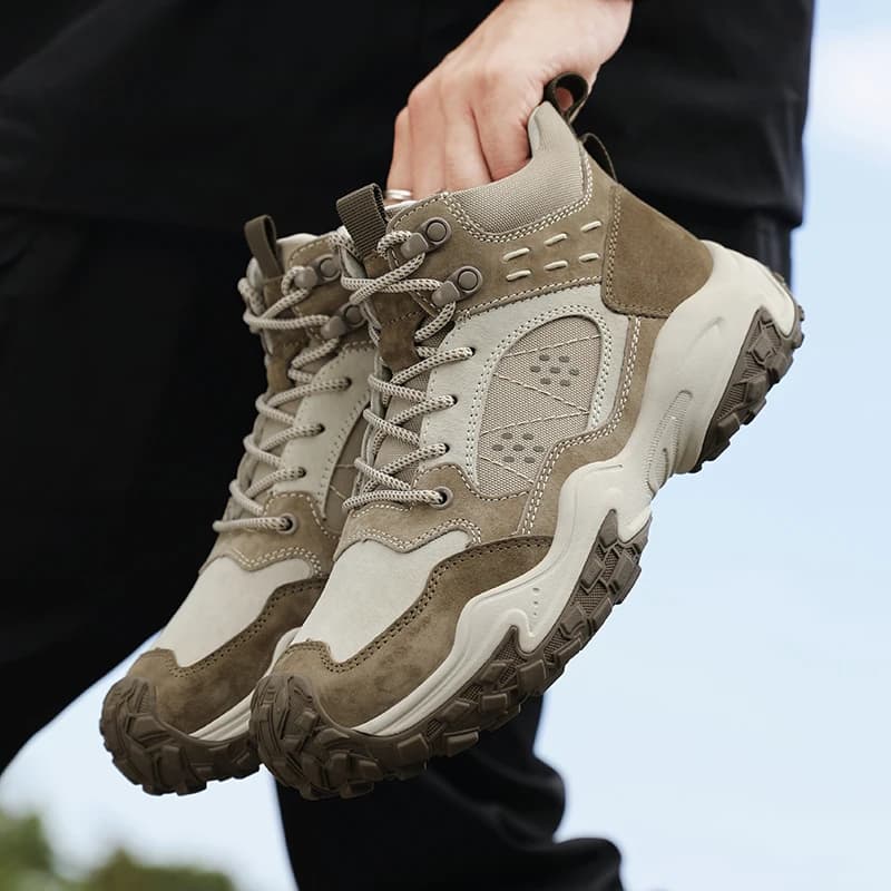 Men Casual Shoes Thick Soles Comfortable Non Slip Ankle Boots Classic Casual Men Boots
