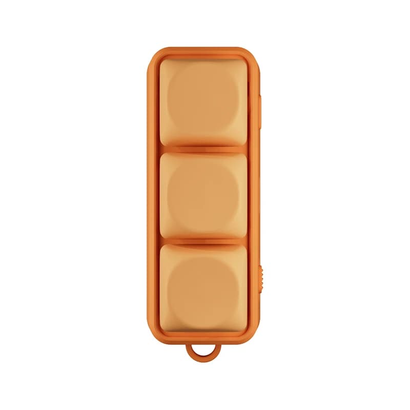 HanLinYue Orange Free3 Mini Bluetooth Keyboard supports vertical short film up and down switching, reader page flipping, and Ko