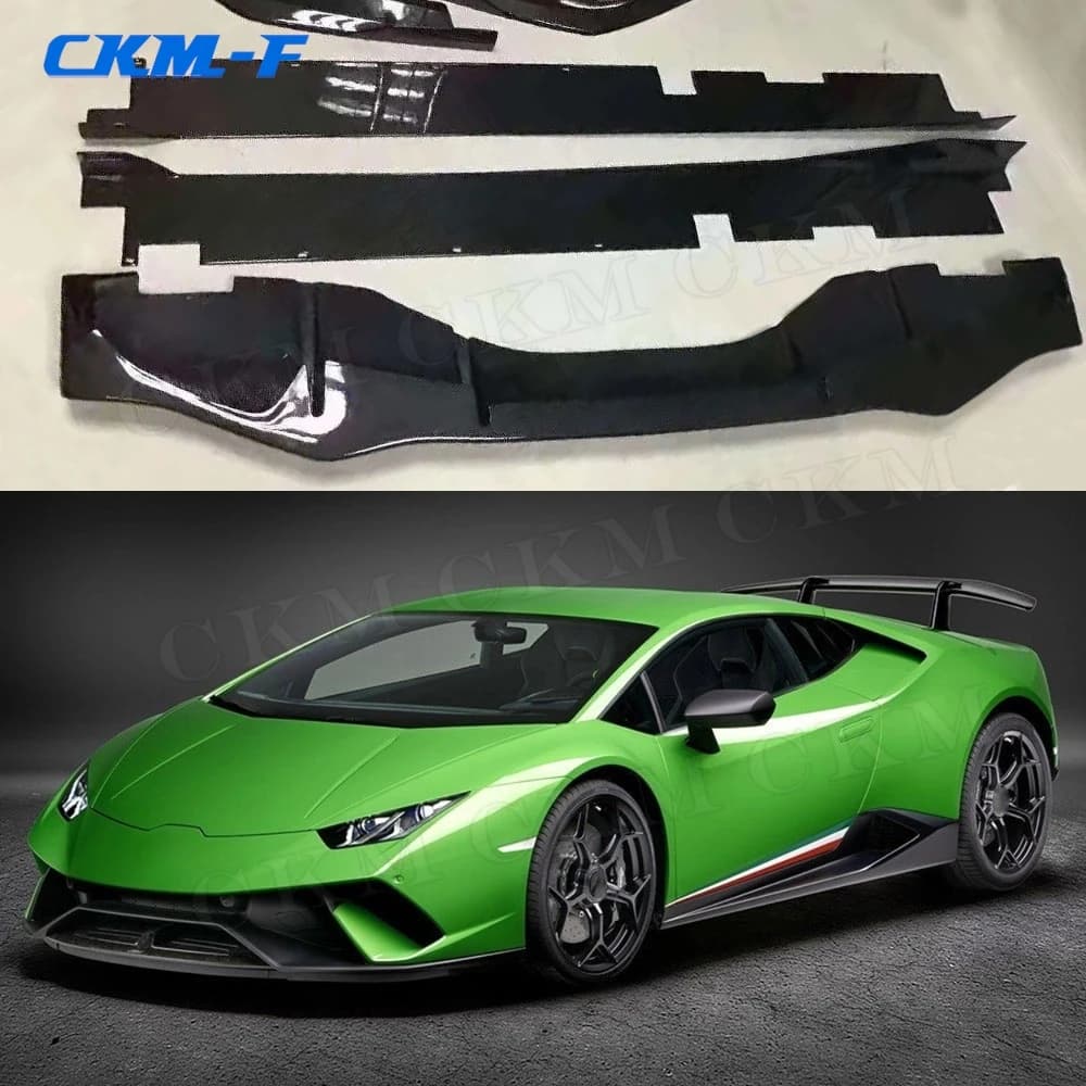 Carbon Fiber Car Bodykit Case for Lamborghini Huracan LP610 14-16 D style Front Splitters Side Skirts Rear Diffuser Spoiler