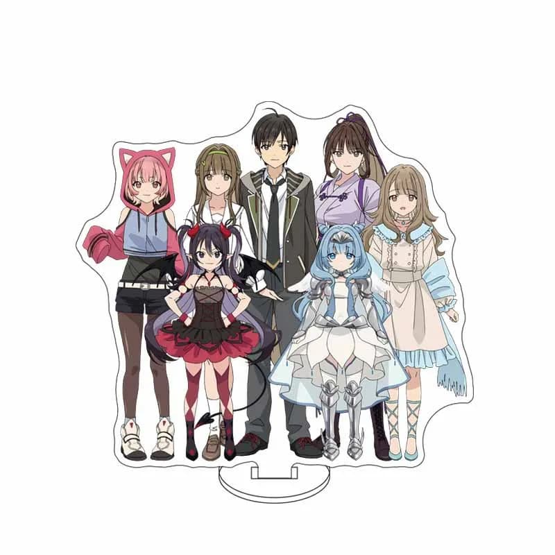 15 CENTIMETRI Anime Mob kara Hajimaru Tansaku Eiyuutan Modello Cosplay Fascino Personaggi Ornamento Accessori Collezione di Merci Regali