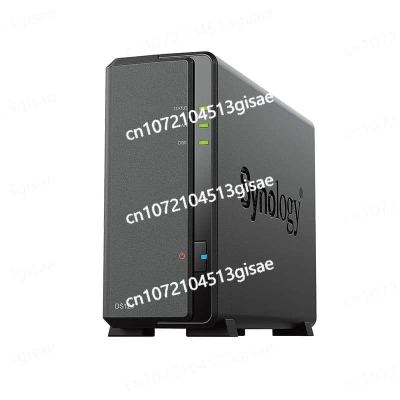 Server NAS/archiviazione a disco singolo Desktop Ethernet LAN Nero RTD1619 (senza disco) Synology DS124 originale