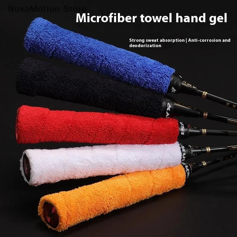 1/3 pieces anti-slip strip towel glue grip badminton tennis rack overgrips tape grip badminton band for sweat