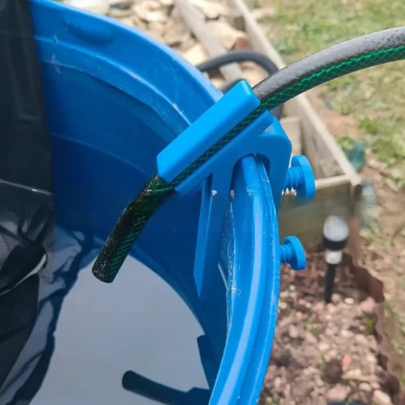 Hose Bracket For Buckets, Clip-On Anti-Fall Hose Fastener, Gardening Bucket Hose Holder
